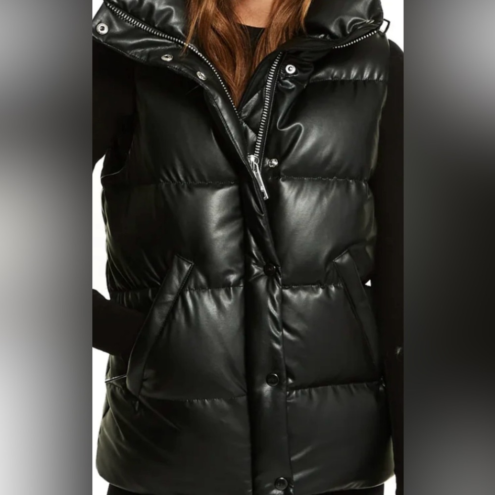 New vegan Sam leather vest